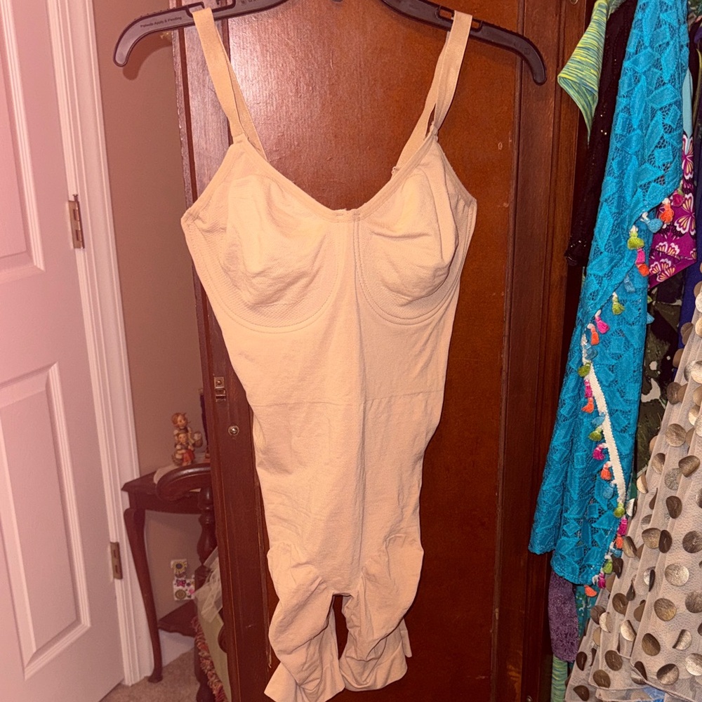 Women's Nude Shapewear Bodysuit 2X